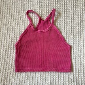 Fp movement pink workout crop top